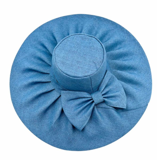 ΗΕ 150 | Γυναικείο Ψάθινο Καπέλο Μπλε
