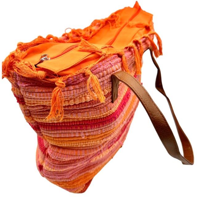 ΗΕ 1331 | Γυναικεία Τσάντα Ώμου Πορτοκαλί