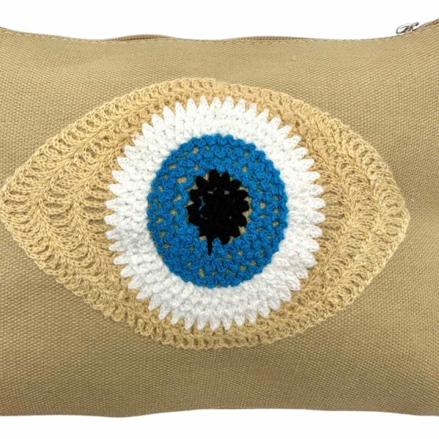 UN 2306 | Women's Small Handbag with Eyelet Beige