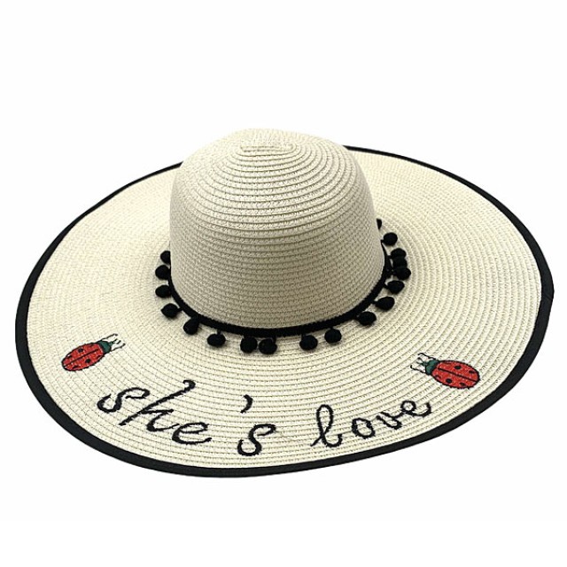 ΗΕ 0205 | Γυναικείο Ψάθινο Καπέλο Εκρού