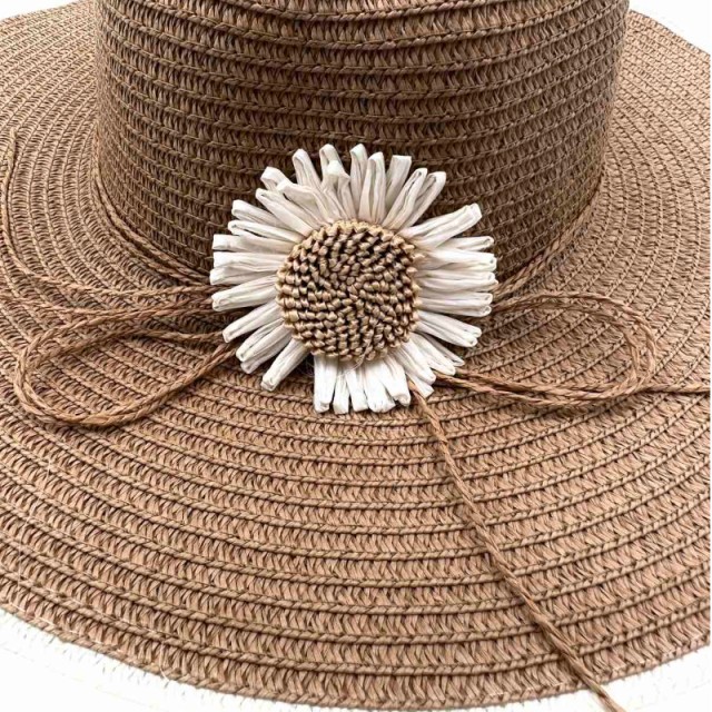 ΗΕ 090 | Γυναικείο Ψάθινο Καπέλο Φυσικό