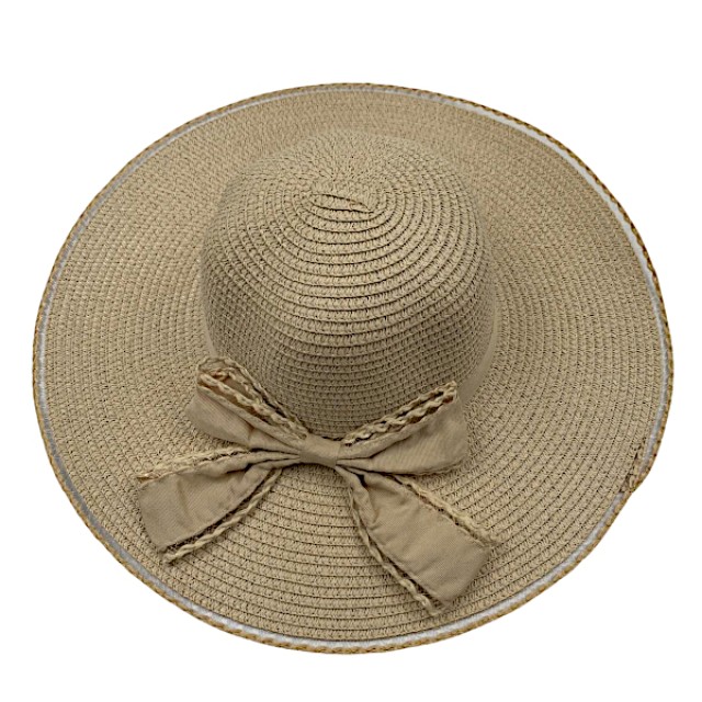 ΗΕ 006 | Γυναικείο Ψάθινο Καπέλο Φυσικό