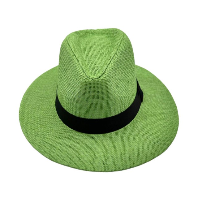 ΗΕ 196 | Γυναικείο Ψάθινο Καπέλο Πράσινο